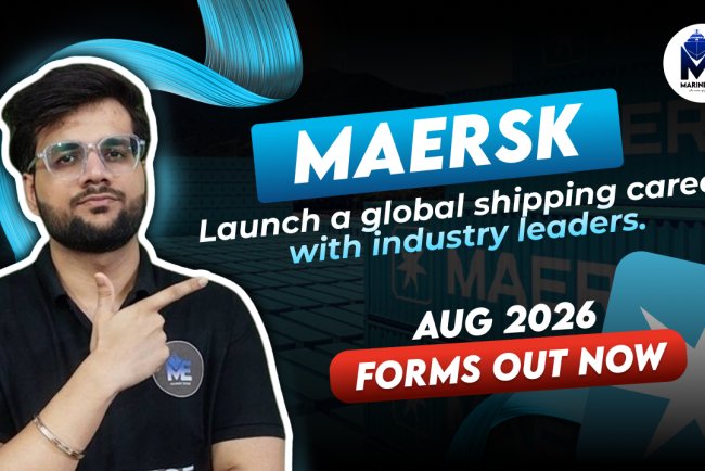 AMET IST Maersk B.Sc / B.Tech program |Out now | Apply now