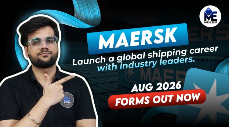 AMET IST Maersk B.Sc / B.Tech program |Out now | Apply now