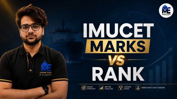 IMUCET Marks vs Rank