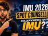 Still Waiting for an IMU Seat? Here's How Spot Counselling Can Change Everything