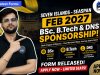 FORM RELEASED! Seven Islands – Seaspan FEB 2027 | BSc, B.Tech & DNS Sponsorship – Apply Now!