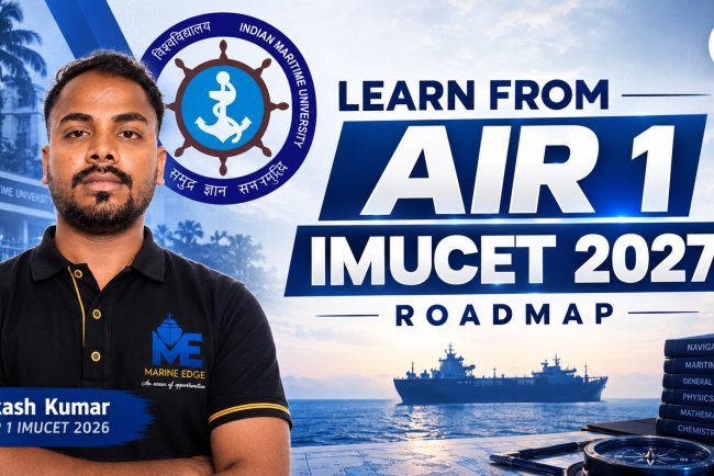 IMU-CET 2027 AIR 1 Roadmap  The Ultimate Marine Edge Preparation Strategy for Merchant Navy Aspirants!